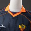 AS Roma 1999/00 Black Away Retro Jersey – Classic Serie A Edition