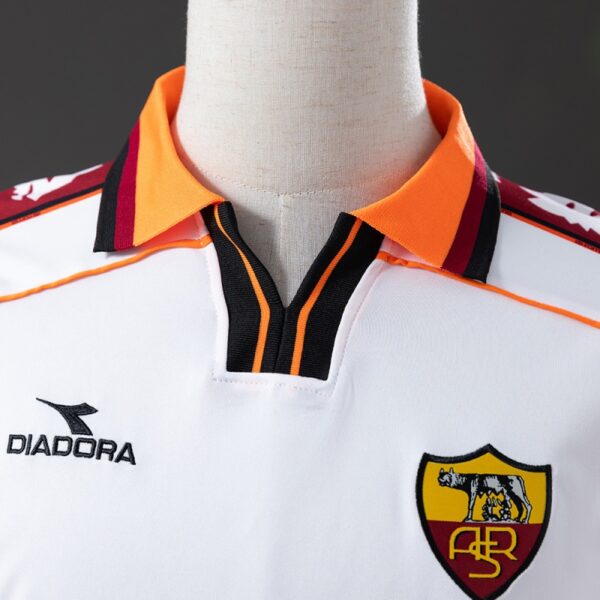 AS Roma 1988/89 Away Long Sleeve Retro Jersey – Classic Vintage Edition