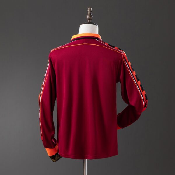 AS Roma 1988/89 Home Long Sleeve Retro Jersey – Classic Vintage Edition
