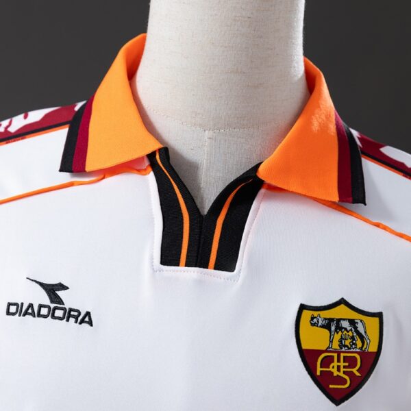 AS Roma 1988/89 Away Retro Jersey – Classic Vintage Edition