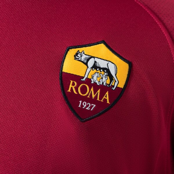 AS Roma 2017/18 Home Long Sleeve Retro Jersey – Classic Giallorossi Edition