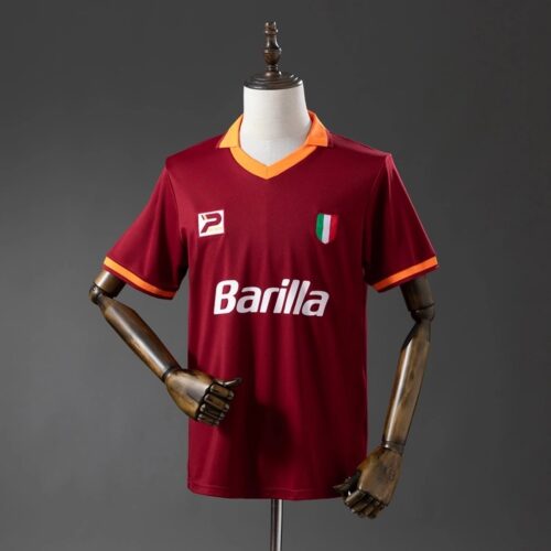 AS Roma 1983/84 Home Retro Jersey – Classic Maroon Edition