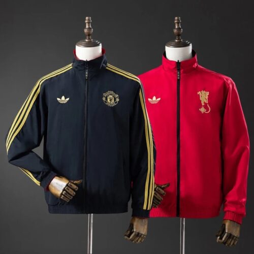 Manchester United 2025/26 Reversible Anthem Jacket – Dual Style Edition