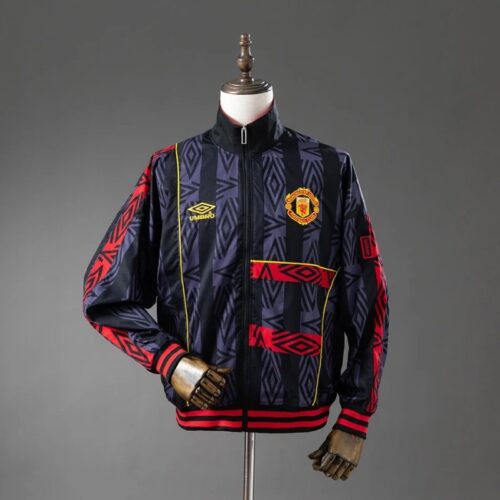 Manchester United 1992/94 Retro Windbreaker Jacket – Classic 90s Edition