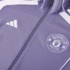 Manchester United 2025/26 Adult Purple Long Sleeve Tracksuit – Elite Training Edition
