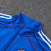 Manchester United 2025/26 Blue Training Tracksuit – Adult & Kids Edition