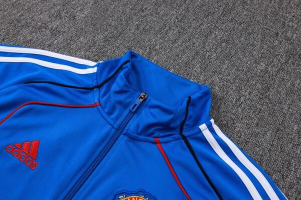 Manchester United 2025/26 Blue Training Tracksuit – Adult & Kids Edition