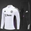 Manchester United 2025/26 Training Tracksuit – Adult & Kids Set