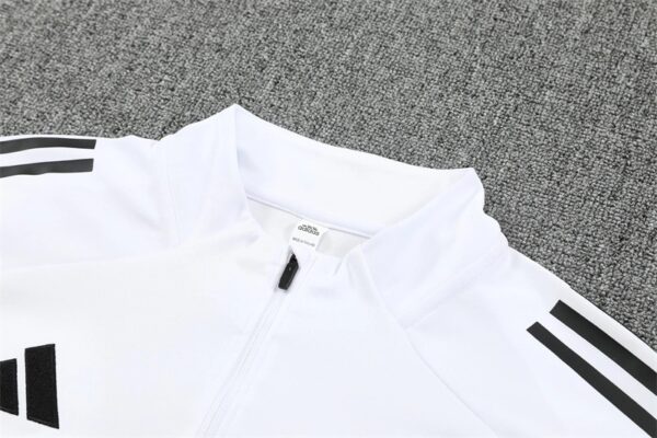 Manchester United 2025/26 White & Purple Training Tracksuit – Adult & Kids Set