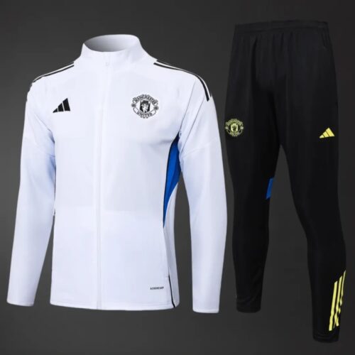Manchester United 2025/26 Training Tracksuit – Adult & Kids Set