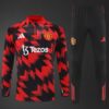 Manchester United 2025/26 Training Tracksuit – Adult & Kids Set
