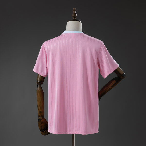 404c56ae Liverpool FC 1995 Pink Polyester T-Shirt – Retro Classic Edition
