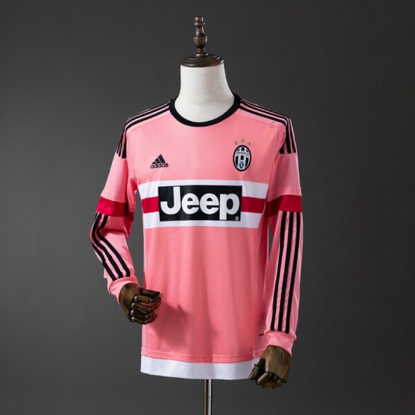 Juventus 2015/16 Away Long Sleeve Retro Jersey – Classic Edition