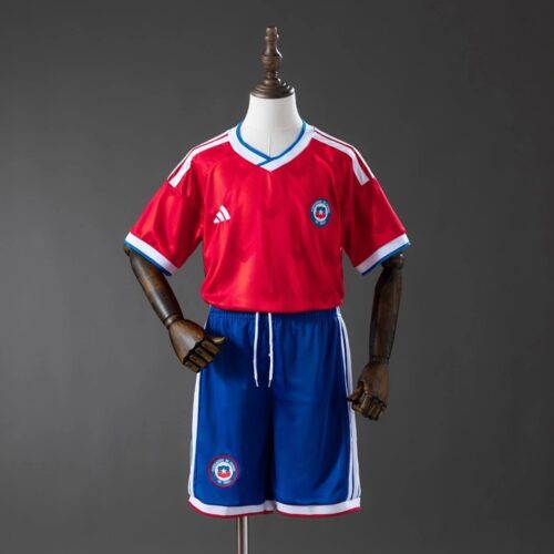 img_4413 Chile 2026 World Cup Home Kids Kit – Official Style National Team Set