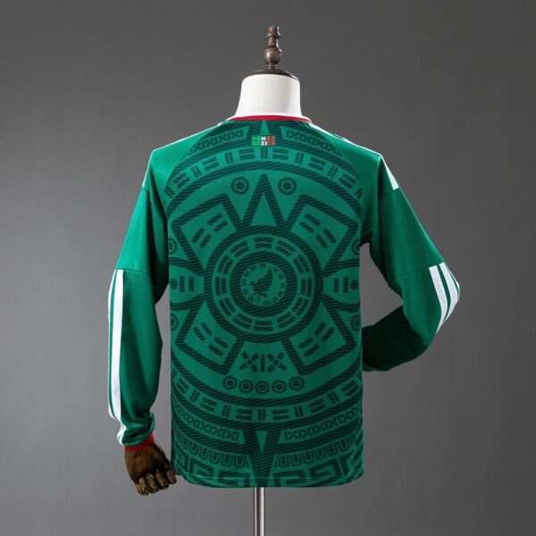 Mexico 2026 World Cup Fan Version Green Jersey – Long Sleeve