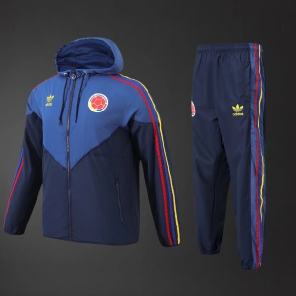 Colombia 2025/26 Windbreaker Tracksuit – Official Style National Team Set