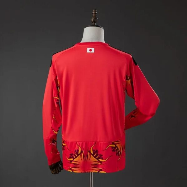 Japan 2026 World Cup Goalkeeper Long Sleeve Red Jersey – Official Style National Team Kit