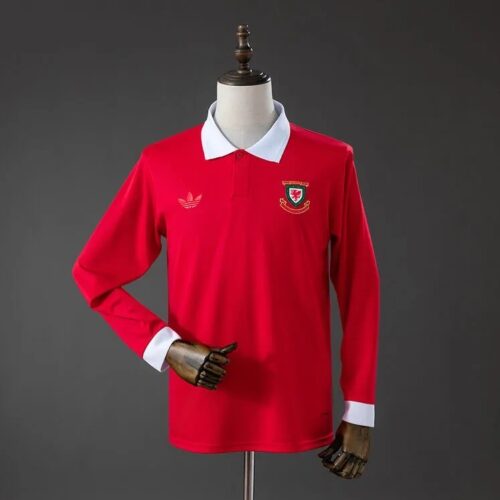 Wales 150th Anniversary Retro Home Jersey – Long Sleeve