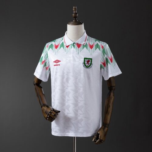 Wales 1990/92 Away Retro Jersey – Classic Edition