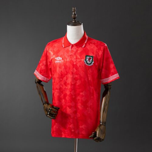 Wales 1990/92 Home Retro Jersey – Classic Edition
