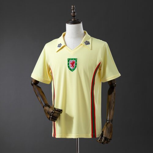 Wales 1976/79 Away Retro Jersey – Classic Edition