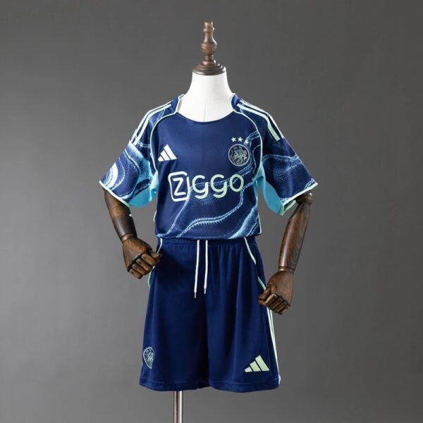 Ajax 2025/26 Away Kids Kit – Official Style Club Set