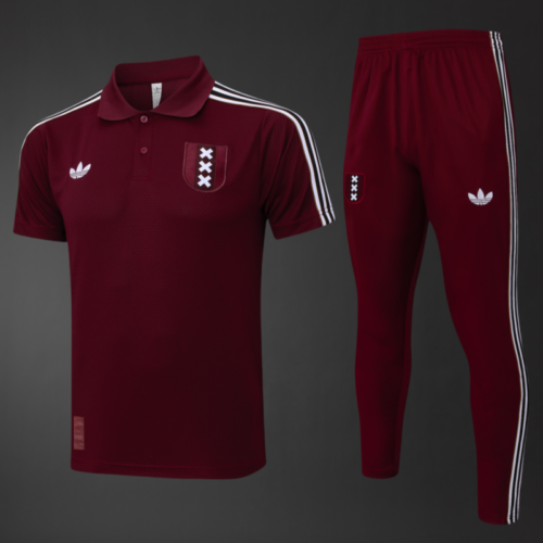img_6430-2 Ajax 2025/26 Adults Polo Training Tracksuit Kit