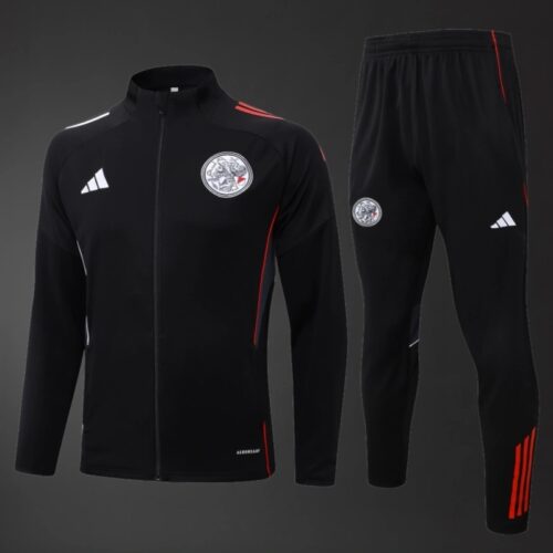 img_6449-2 Ajax 2025/26 Adults & Kids Jacket Training Kit – Official Style Set Black