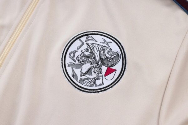 img_6465-2 Ajax 2025/26 Adults & Kids Jacket Training Kit – Official Style Set Beige