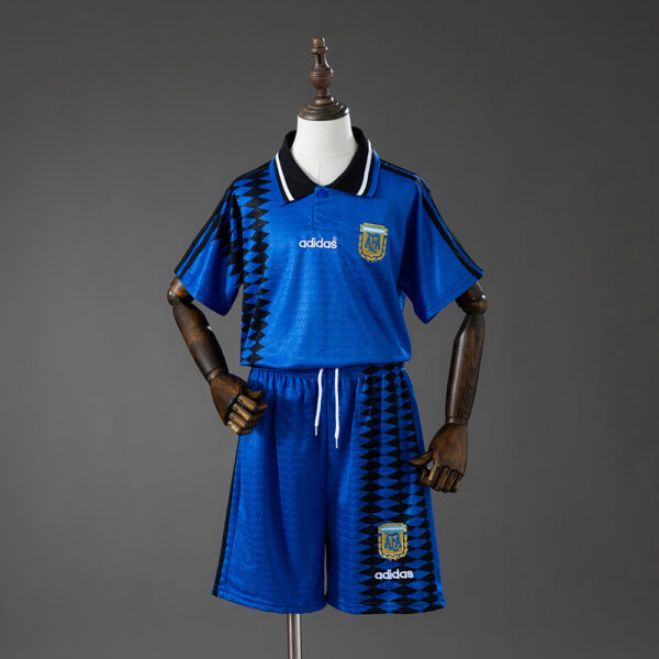 Argentina 1994 Away Kids Retro Kit – Classic Edition