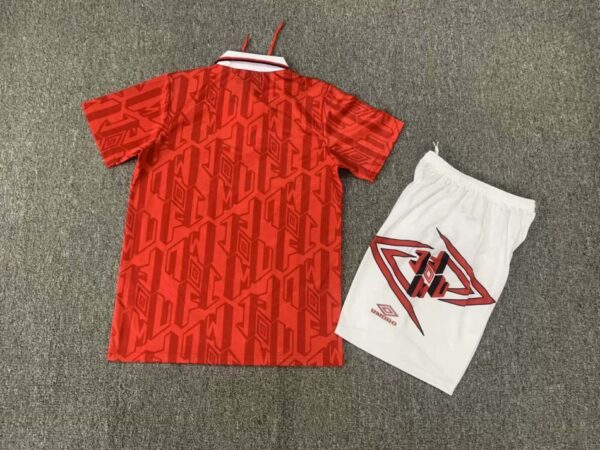 Manchester United 1992/94 Home Kids Kit – Retro Classic Edition