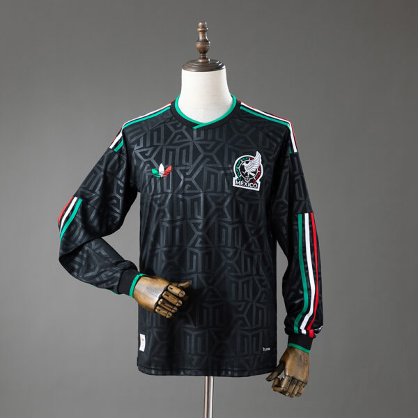 Mexico 2026 World Cup Fan Version Third Jersey – Long Sleeve