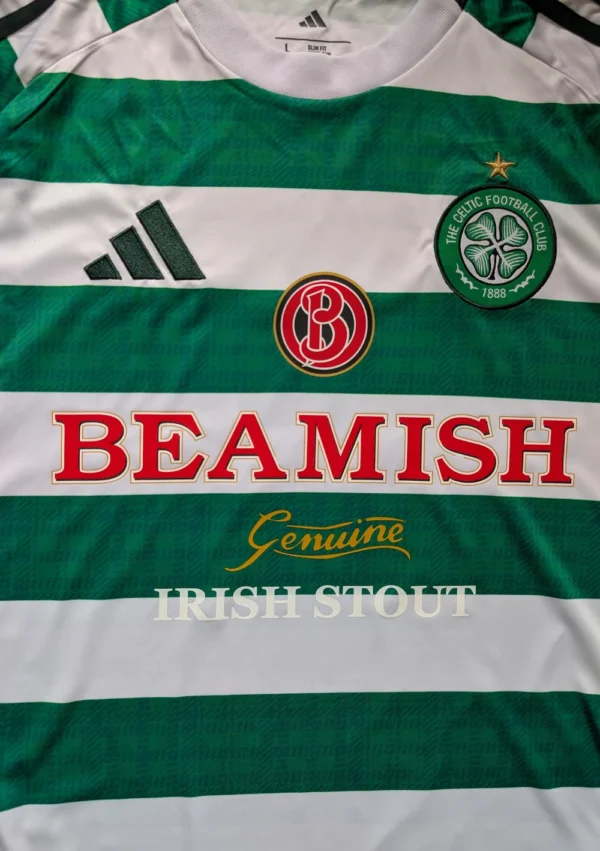 2fcb13a48493854d034e079b9eb08a96ec2c9718a3eb003d6b64e87e6c2913e9 Celtic 2025/26 X Beamish Football Shirt