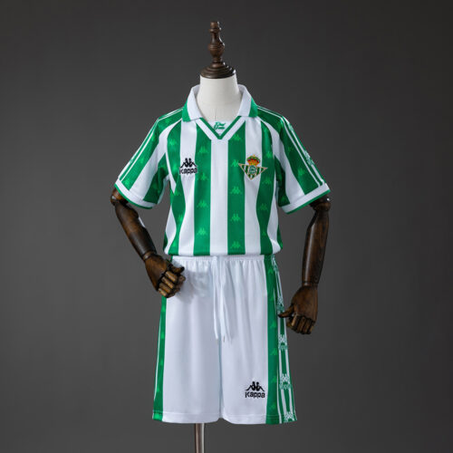 31527802 1995/97 Real Betis Home Football Kids Kit – Retro Classic Edition