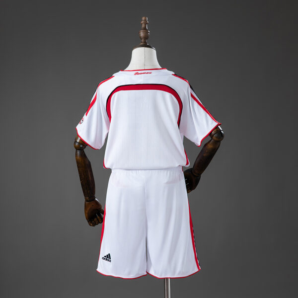 AC Milan 2006/07 Away Retro Football Kids Kit – Classic Edition
