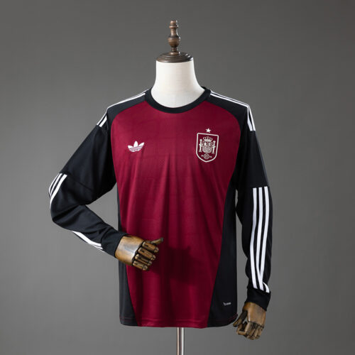 4aea98fd Spain 2026 Goalkeeper Long Sleeve Jersey – Official Style National Team