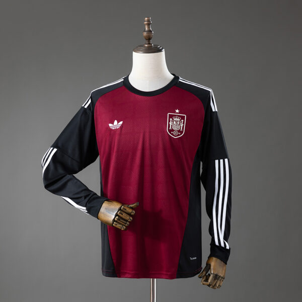 4aea98fd Spain 2026 Goalkeeper Long Sleeve Jersey – Official Style National Team