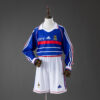 France 1998 Home Retro Kids Kit – Classic Edition Long Sleeve