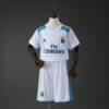 55d80aa1 Real Madrid 2017/18 Home Kids Football Kit – Retro Champions Edition