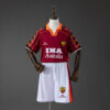 568bb8d4 AS Roma 1998/99 Home Football Kids Kit – Retro Classic Edition