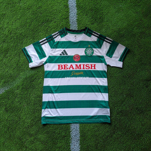 67dc4fe1db4b22cbe1dd896a20bf544495ccfc99004ee0e96b5521021e0a9129 Celtic 2025/26 X Beamish Football Shirt
