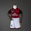 2013/14 AC Milan Home Retro Football Kids Kit – Classic Edition