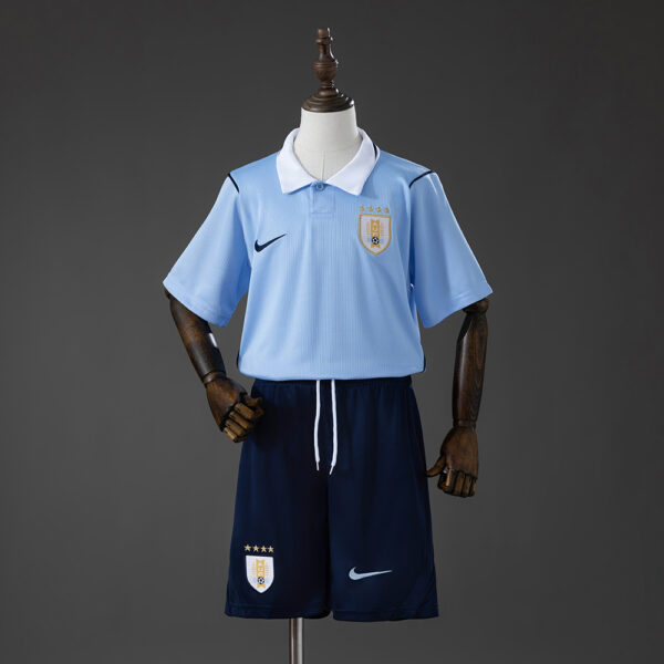 77f1e367 Uruguay Home Kids Kit - World Cup 2026