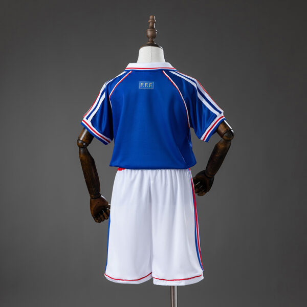 France 1998 Home Retro Kids Kit – Classic Edition