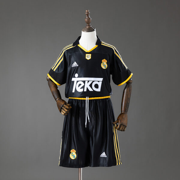 8fbd41d4 Real Madrid 1999/01 Away Football Kids Kit – Retro Classic Edition