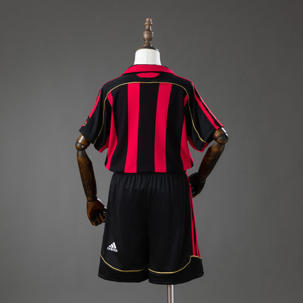 AC Milan 2006/07 Home Retro Football Kids Kit – Classic Edition