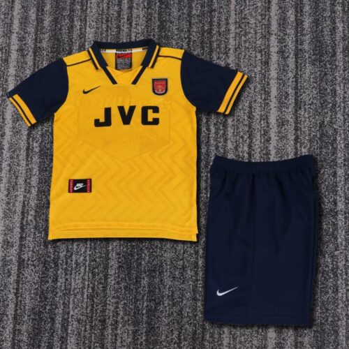 AD2754C9-8034-544B-562D-4CDEFD0BAD93 Arsenal 1996/97 Away Kids Retro Kit – Classic Edition