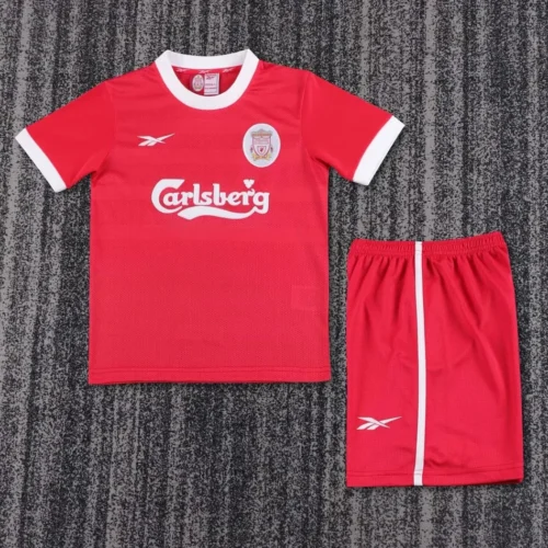 Liverpool 1997/98 Home Retro Football Shirt Kids Kit – Classic Edition