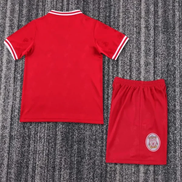 1996/97 Retro Liverpool Home Football Shirt Kids Kit – Classic Edition