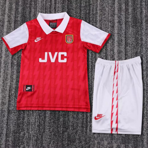 DE102C1C-3C0B-0EFC-6EF4-2D0D303C610E Arsenal 1994/96 Home Kids Retro Kit – Classic Edition